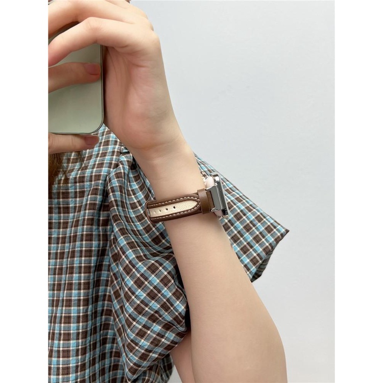 Vòng Đeo Tay Thể Thao Thông Minh Xiaomi 7pro 7 / 7pro Bằng Vải Bố Phong Cách Anh Quốc Cổ Điển Thời Trang Cao Cấp Cho Nam Nữ