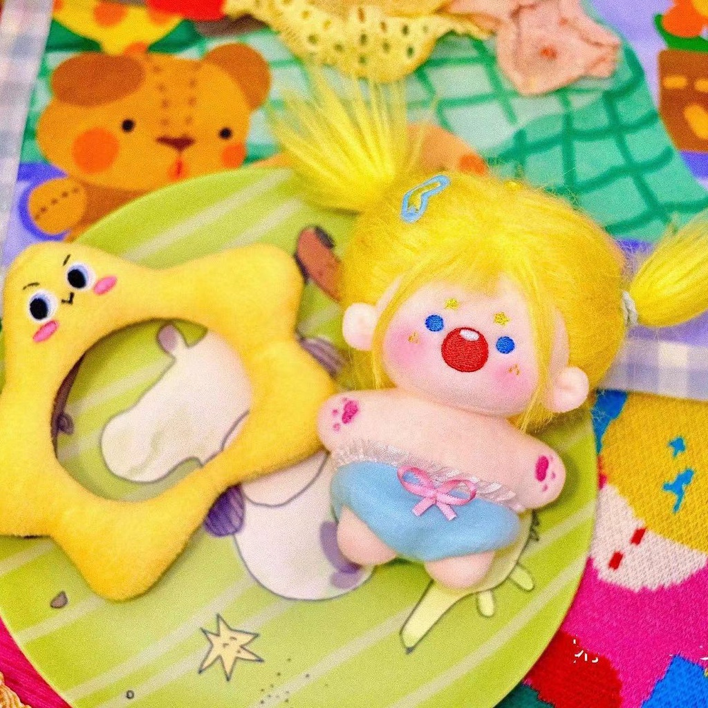 Búp Bê Nhồi Bông Wuyaya 10Cm Dễ Thương 5.5Cm