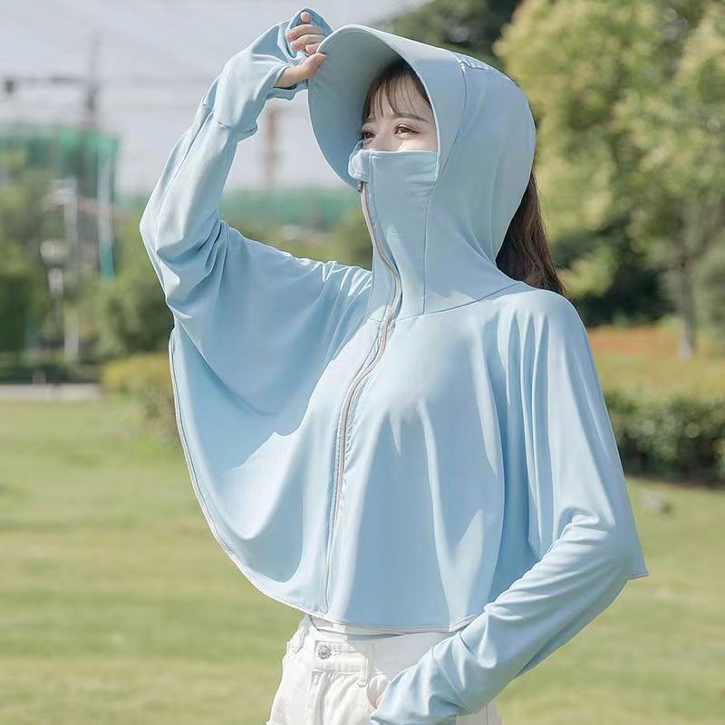 ❧Áo Cánh Dơi Tay Dài Chống Tia Cực Tím Thoáng Khí Thời Trang Cao Cấp Cho Nữ❧5.10