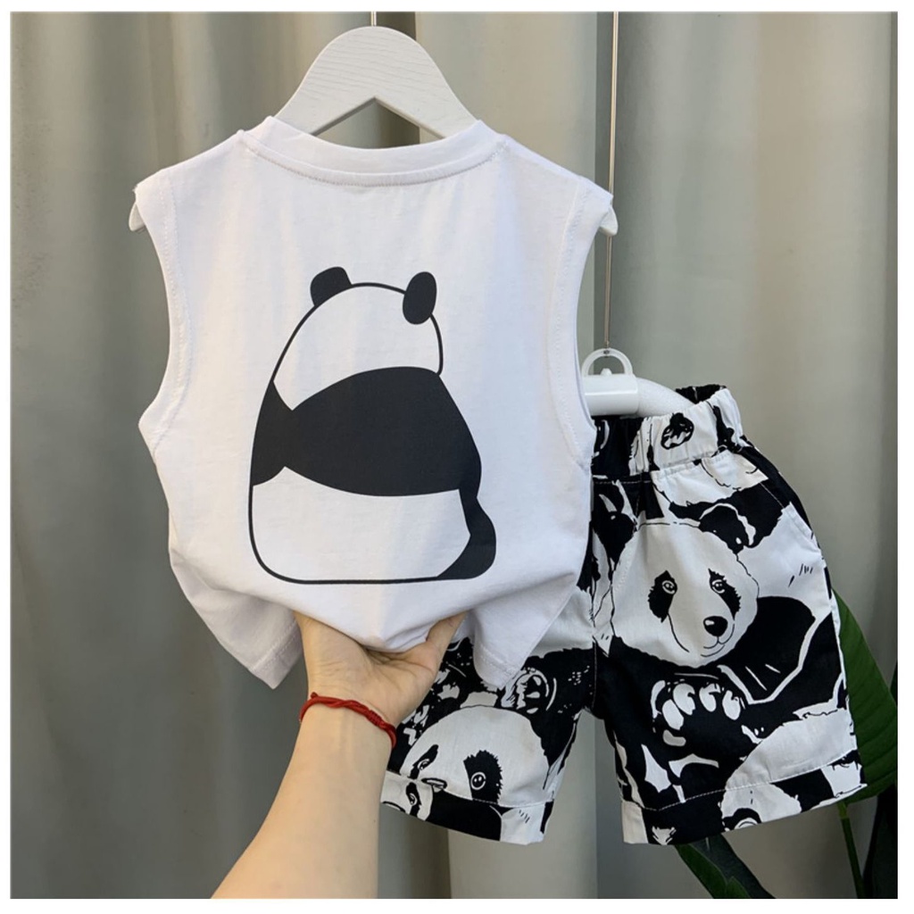 Set Đồ Mùa Hè 23 Món Gồm Áo Ba Lỗ Phong Cách Hàn Quốc Mới Cho Bé Trai