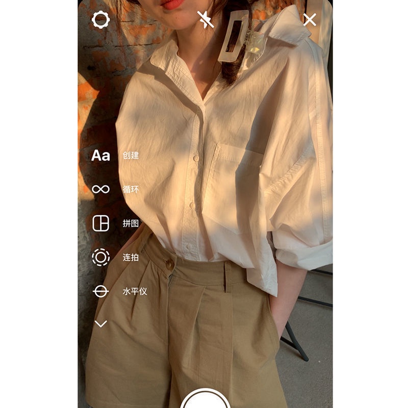 Áo Sơ Mi Mỏng Dáng Rộng Màu Hồng Phong Cách Pháp Thời Trang Mùa Hè Xinh Xắn Cho Nữ
