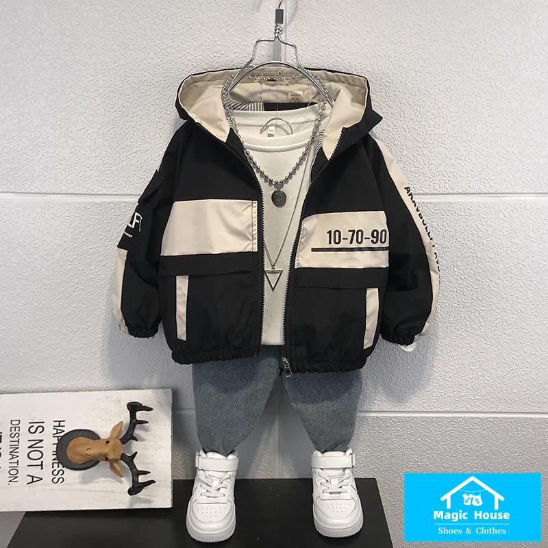 Áo Khoác Cotton Phong Cách Hàn Quốc Thời Trang Mới 2023 Cho Bé Trai