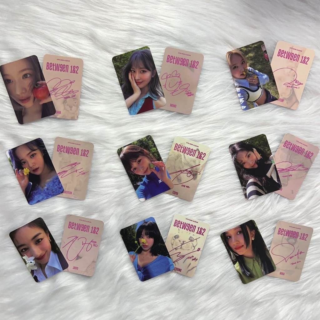 Hai Lần Từ 1 & 2 11 Thẻ Nhỏ Hai Lần Từ 1 & 2 mini 11 album zhou ziyu lin na4.12zpt