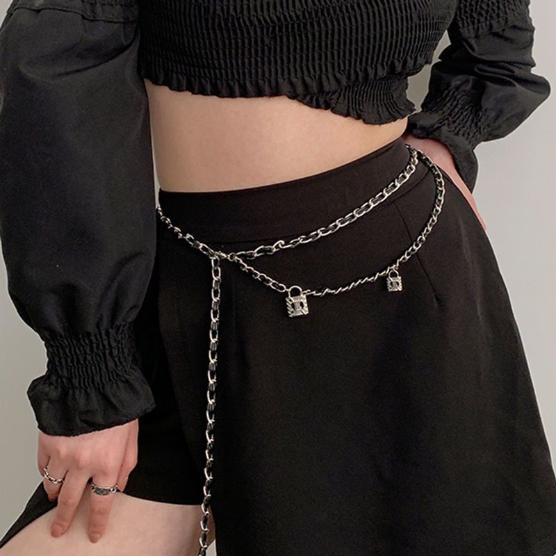 Dây Xích Đeo Hông Bằng Kim Loại Thời Trang Cao Cấp Dành Cho Nữ