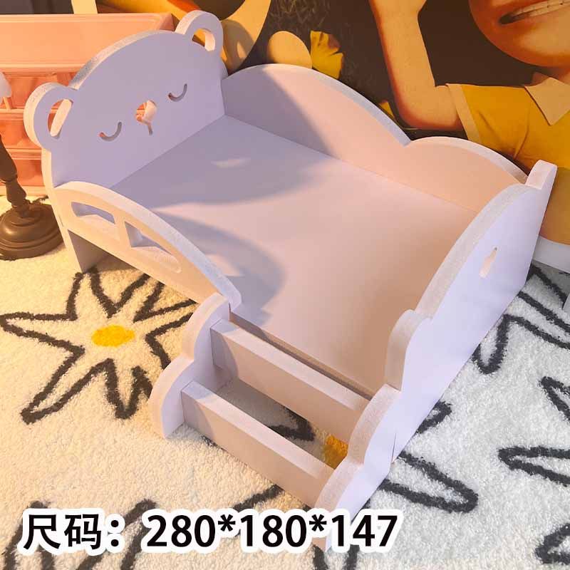 Giường Ngủ Dành Cho Búp Bê Bjd 20cm 30cm 6 Điểm