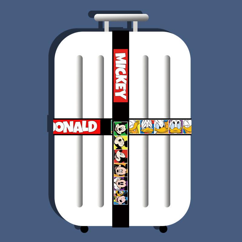 Dây Đai Buộc Hành Lý / Cửa Ra Vào Kết Hợp Khóa Chữ Thập Họa Tiết Hoạt Hình