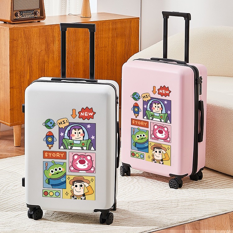 Vali nữ 20 inch hoạt hình hộp đựng xe đẩy nhỏ bền xách tay cho bé trai 24 inch