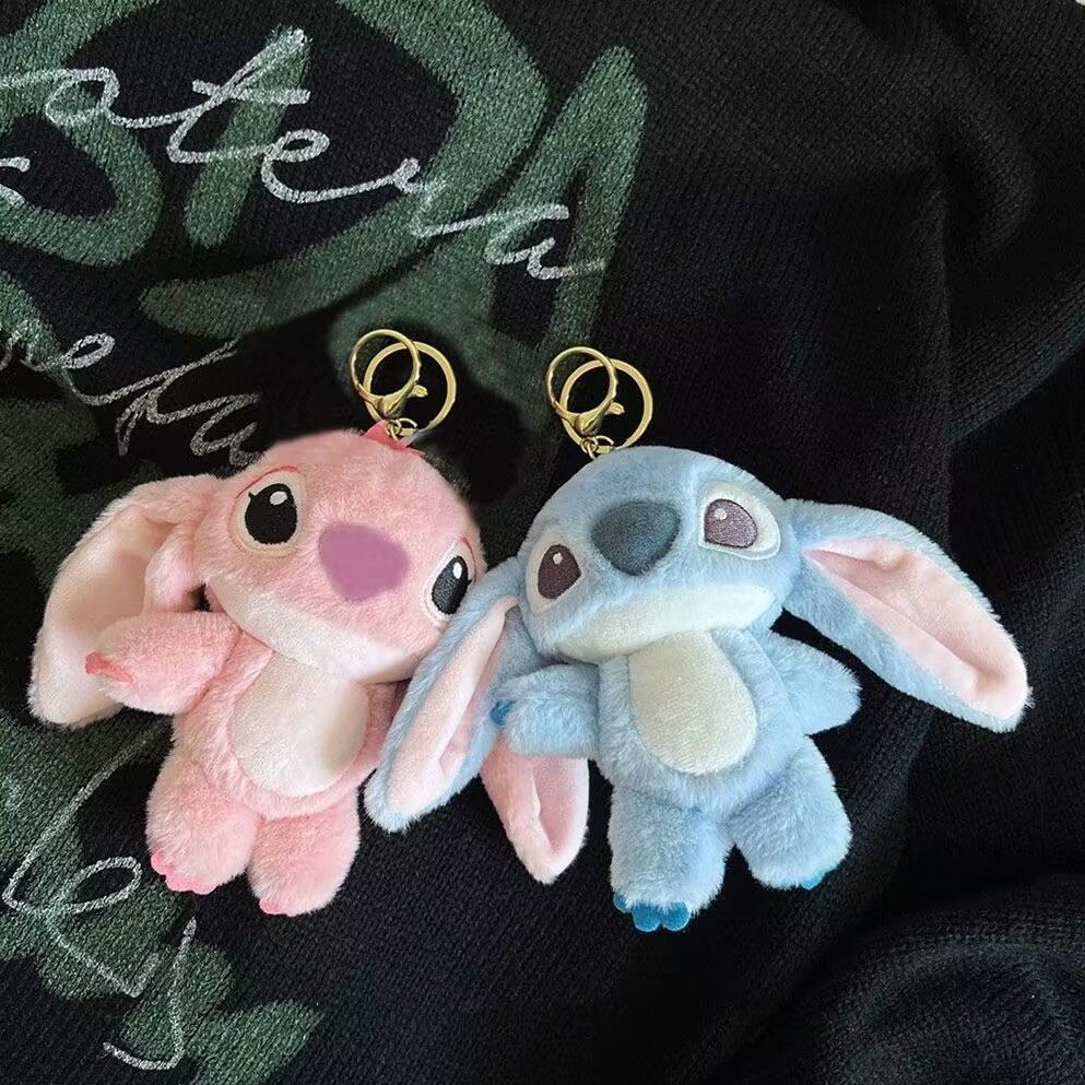 Móc Khóa Búp Bê Nhồi Bông Hình Stitch Dễ Thương