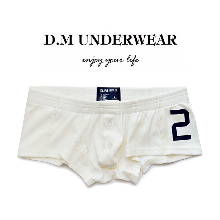 Quần Lót Boxer Màu Sắc Đơn Giản Gợi Cảm Cho Nam N001-1