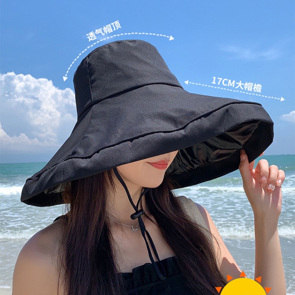 Nón Vành Chống Tia uv Thời Trang Nữ
