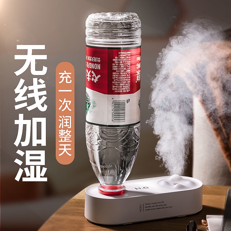 Máy Phun Sương Tạo Ẩm Không Khí Cỡ Nhỏ Tiện Dụng Cho Phòng Ngủ