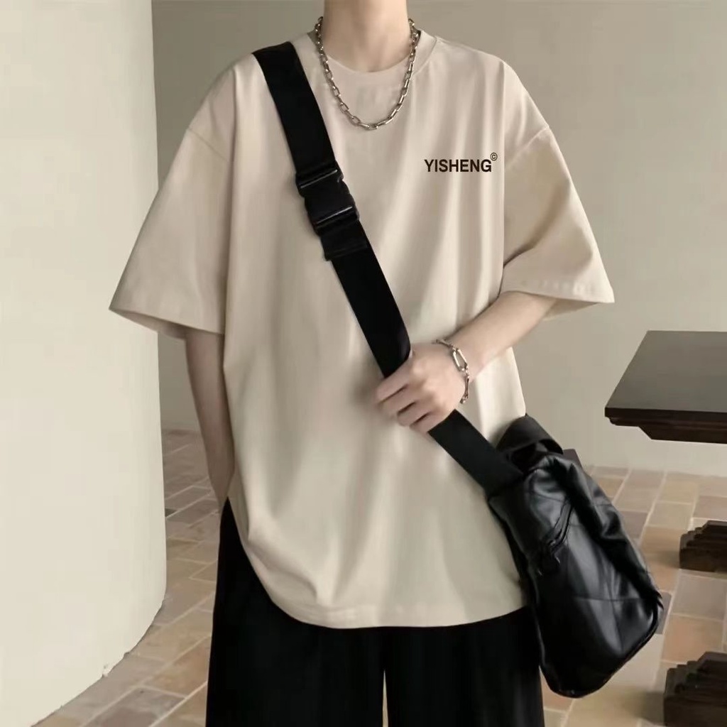 Áo Thun Cotton Ngắn Tay Phong Cách Đường Phố Thời Trang Mùa Hè Cho Nam