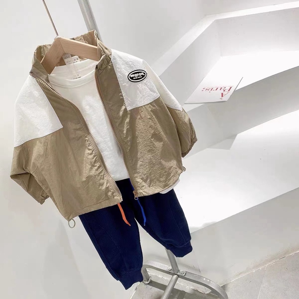 Áo Khoác Chống Nắng Thoáng Khí Phong Cách Thời Trang Mới 2023 Dành Cho Bé Trai
