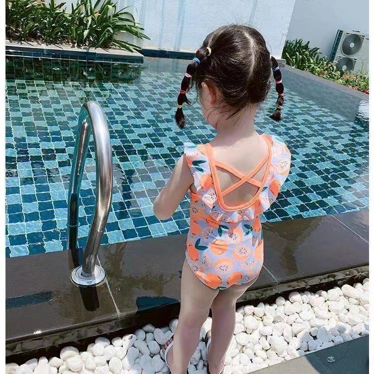 Bộ Đồ Bơi Một Mảnh Phong Cách Hàn Quốc Thời Trang Mùa Hè 2023 Dành Cho Bé Gái