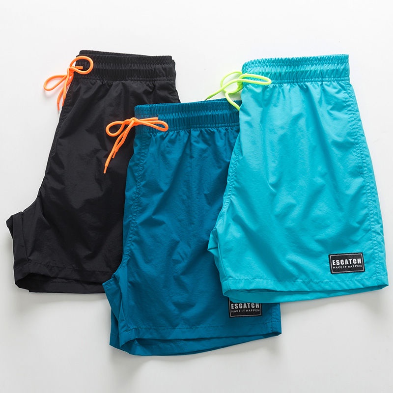 Quần Đùi Đi Biển / Lướt Sóng / Lướt Sóng 20% Dáng Rộng Khô Nhanh Chống Lưng Cho Nam