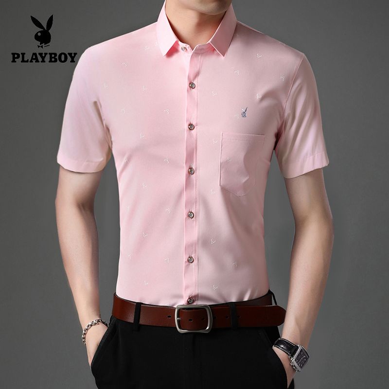 Áo Sơ Mi Tay Ngắn Có Túi Phong Cách Doanh Nhân Thời Trang Cho Nam [20% Off]