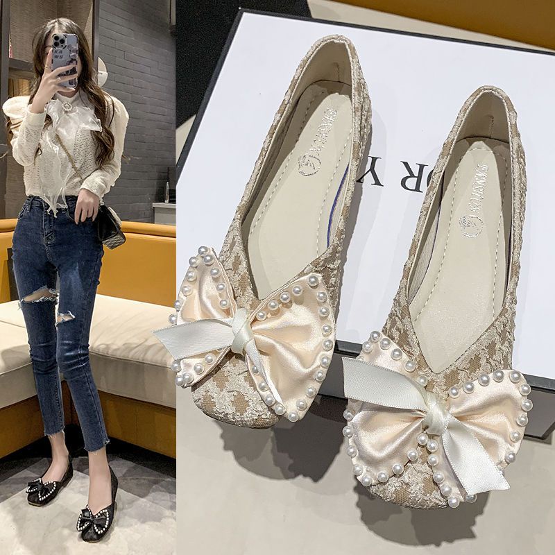 Giày Búp Bê Đế Mềm Thời Trang Xuân Hè Dành Cho Nữ