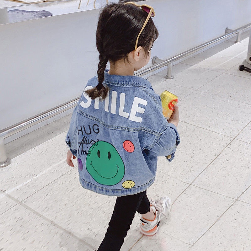 ~ 2023 Áo Khoác Phong Cách Mới Hợp Thời Trang Dễ Phối Đồ Dành Cho Bé Gái