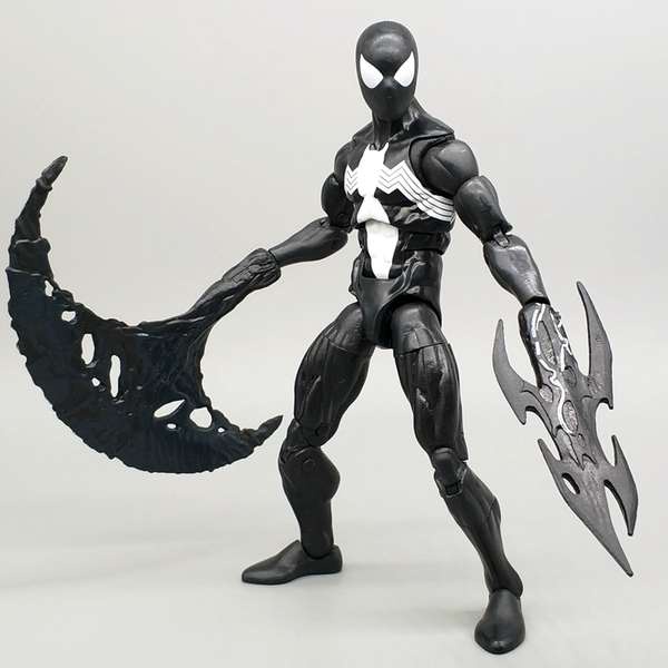 Mô Hình Người Nhện Đen Venom 23cm Làm Quà Tặng Sinh Nhật Cho Bé Trai # 2