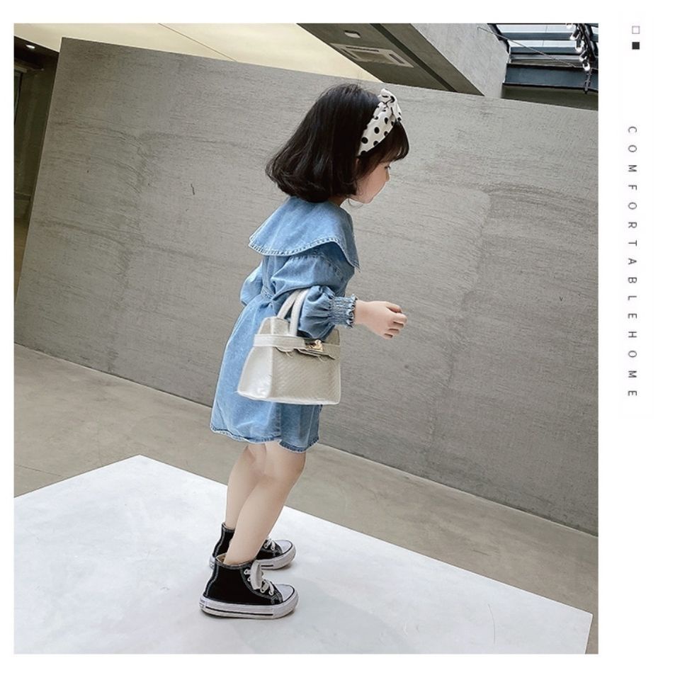 Đầm Công Chúa Tay Dài Phong Cách Hàn Quốc Thời Trang Mùa Thu Cho Bé Gái