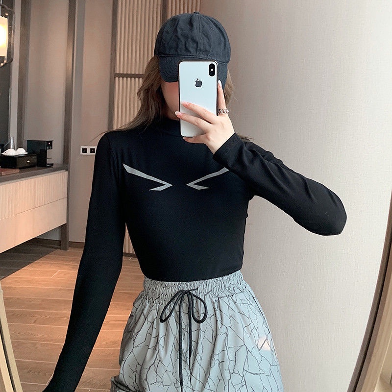 Quần Yếm Phản Quang Phong Cách Harajuku Mẫu Mới 2023 Thời Trang Mùa Xuân Cho Nữ