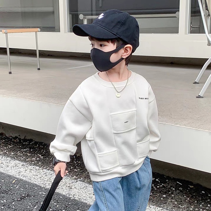 Áo Sweater Thời Trang Mới 2023 Dễ Phối Đồ Cho Bé Trai