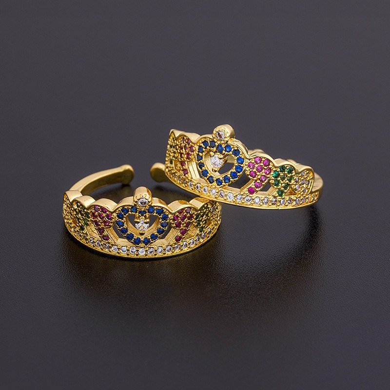 Nhẫn Đính Hôn Nữ Đính Đá Zircon Sang Trọng