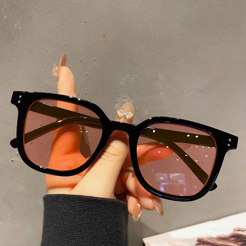 Kính Mát Gọng Đen / Nâu Phong Cách Hàn Quốc Thay Đổi Màu Sắc Dành Cho Nam