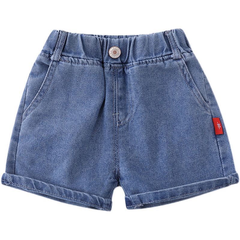 Quần Short Jean Thời Trang Mùa Hè 2023 Dành Cho Bé Trai