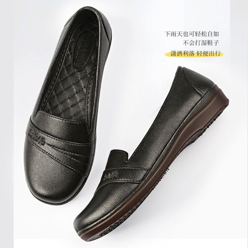 Giày Bốt Cao Su Đế Mềm Cổ Thấp Chống Trượt Chống Thấm Nước Cho Nữ