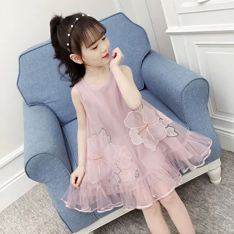 Đầm Công Chúa Thời Trang 2023 Xinh Xắn Cho Bé Gái