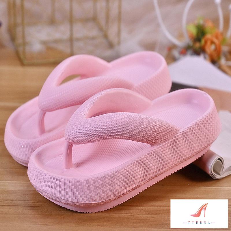 [Bán Chạy] Dép Sandal Đế Mềm Dày Cao Gót Thời Trang Mùa Hè Cho Nữ