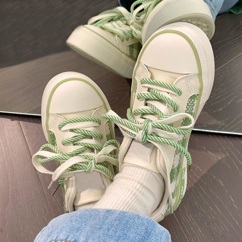 Giày Thể Thao Vải Canvas Đế Dày Thời Trang Mùa Hè Dễ Phối Đồ