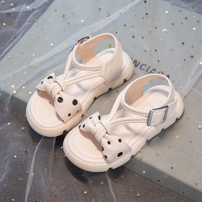 Giày Sandal Đế Mềm Phong Cách Công Chúa Thời Trang Đi Biển 2023 Cho Bé Gái