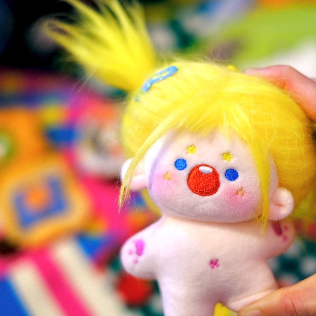 Búp Bê Nhồi Bông Wuyaya 10Cm Dễ Thương 5.5Cm