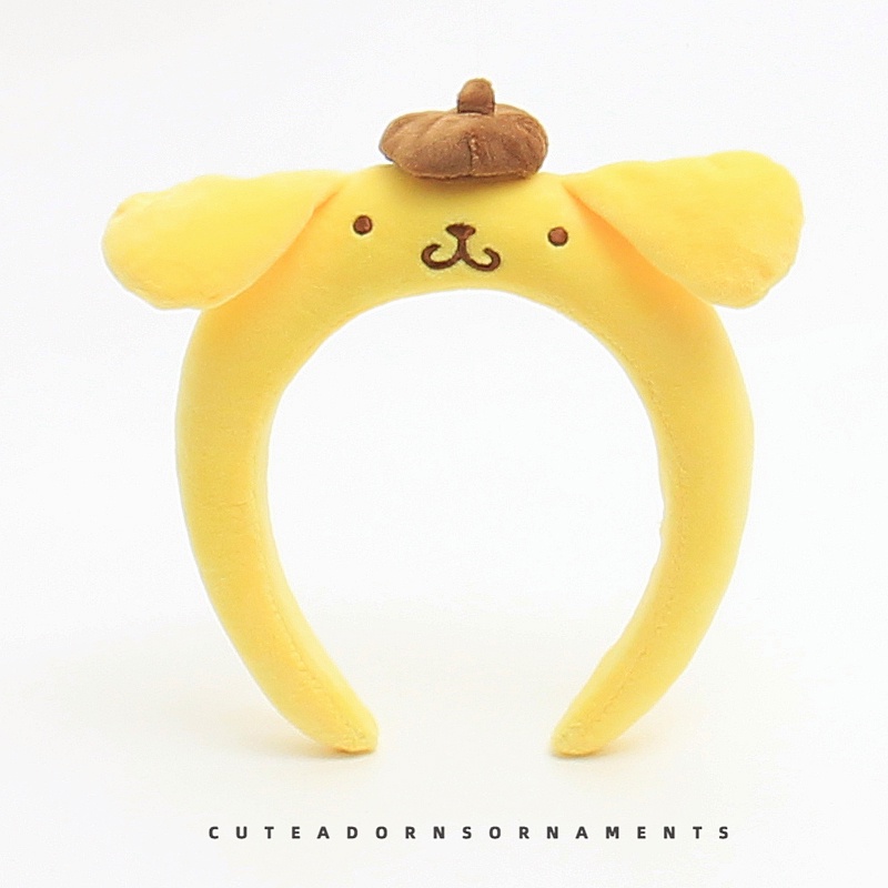 Băng Đô Rửa Mặt Vành Rộng Họa Tiết Hoạt Hình Sanrio Melody Cinnamon Dog