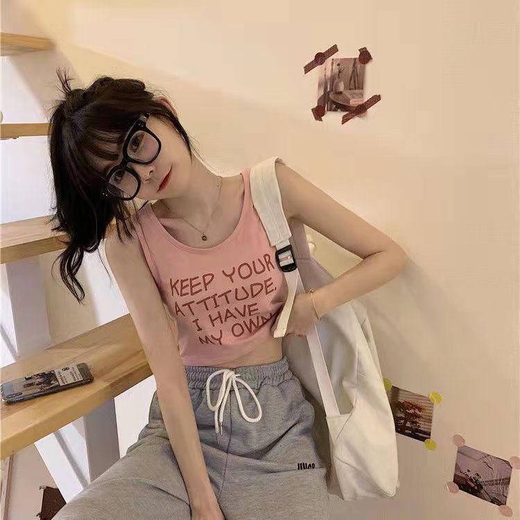 Influencer Áo Thể Thao Ngắn Hai Dây Dáng Ôm Vừa Vặn Quyến Rũ Thời Trang Xuân Hè Cho Nữ / Búp Bê Barbie Core