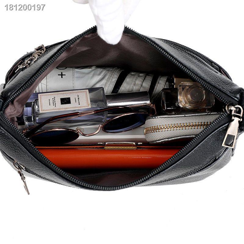 Túi Xách Da Bò Nhiều Ngăn Cỡ Lớn Thời Trang 2023 Cho Phụ Nữ Trung Niên