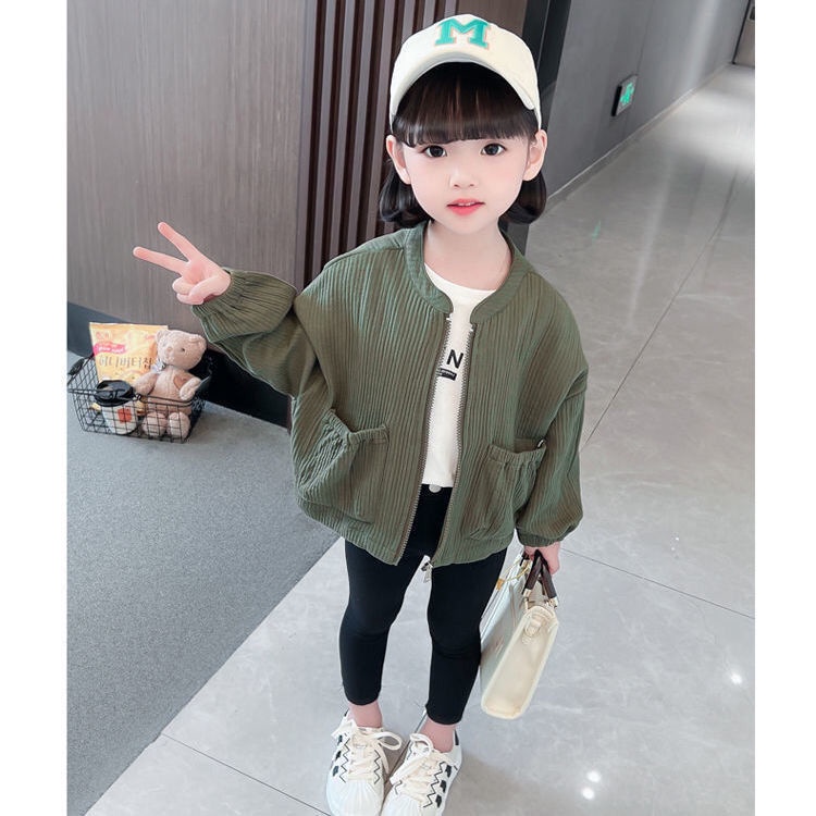 ~ Áo Khoác Dáng Vừa Thời Trang Mới 2023 Dành Cho Bé Gái