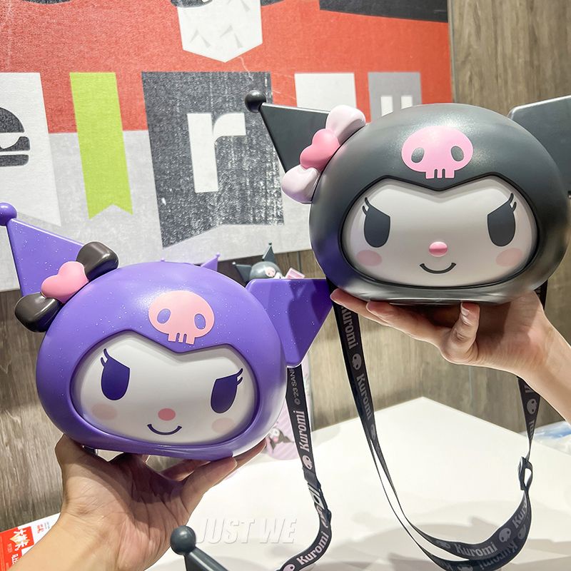 Bình Nước Hình Kuromi Hoạt Hình Dễ Thương