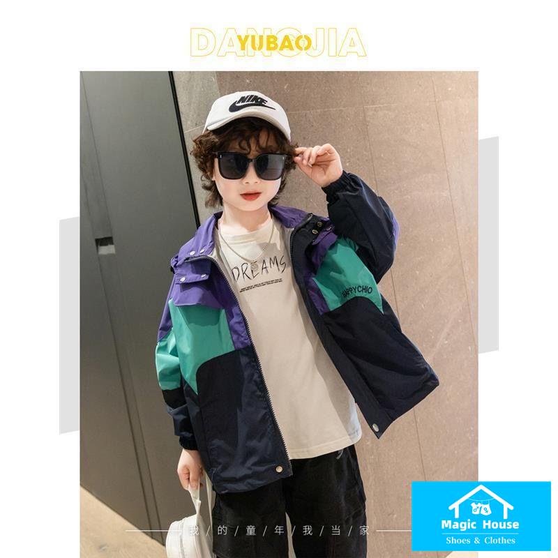 Áo Khoác Phong Cách Mới 2023 Cho Bé Trai