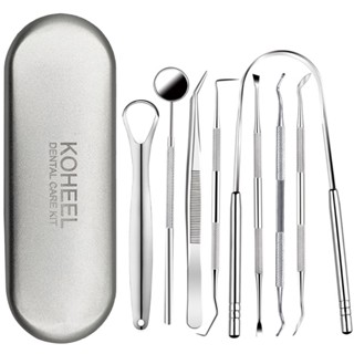 Bộ 8 dụng cụ nha khoa KOHEEL vệ sinh răng miệng đa năng