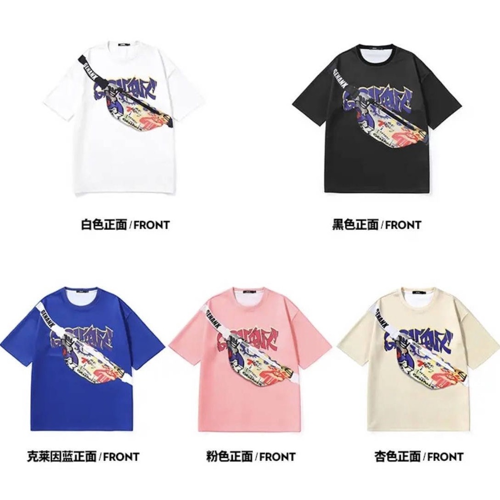 Áo Thun 100% Cotton Tay Ngắn Phong Cách Hip Hop Thời Trang Mùa Hè Hàng Mới 2023