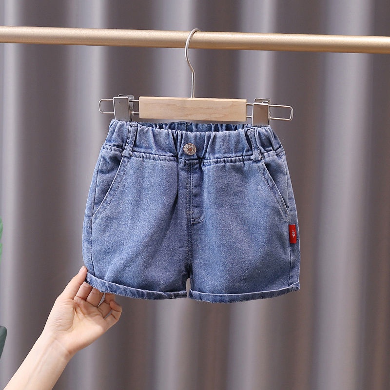 Quần Short Jean Thời Trang Mùa Hè 2023 Dành Cho Bé Trai