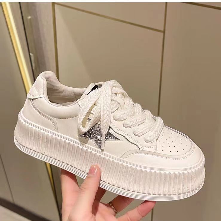 Giày Lười Đế Dày Mềm Mại Chống Trượt Họa Tiết Ngôi Sao Thời Trang Mùa Hè Cho Nữ