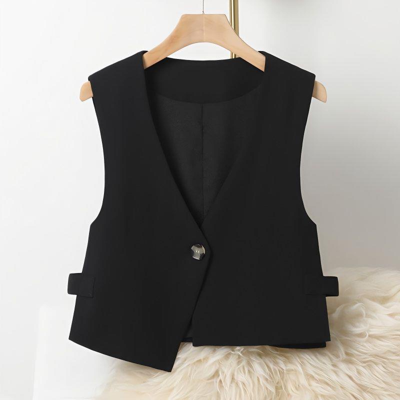 Áo vest Ngắn Phong Cách Hàn Quốc Thời Trang Xuân Thu Cho Nữ