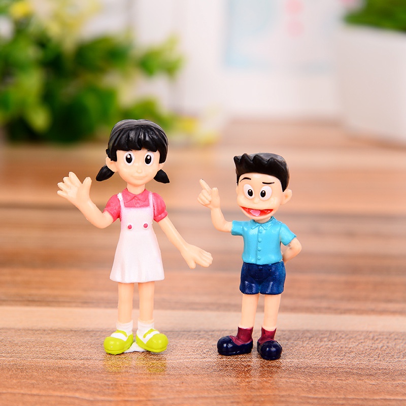 Bộ Sưu Tập 5 Tượng Nhân Vật Nobita Nobi Doraemon