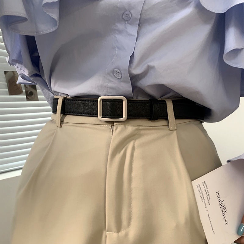 Thắt Lưng Không Xốp Kiểu retro Đơn Giản Thời Trang Mùa Hè Cho Nữ