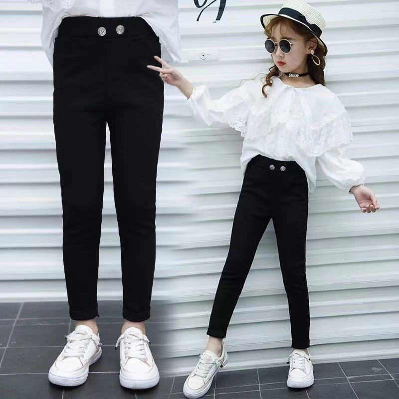 ~ Quần Legging Dáng Ôm Vừa Vặn Phong Cách Thời Trang Mới 2023 Dành Cho Bé Gái