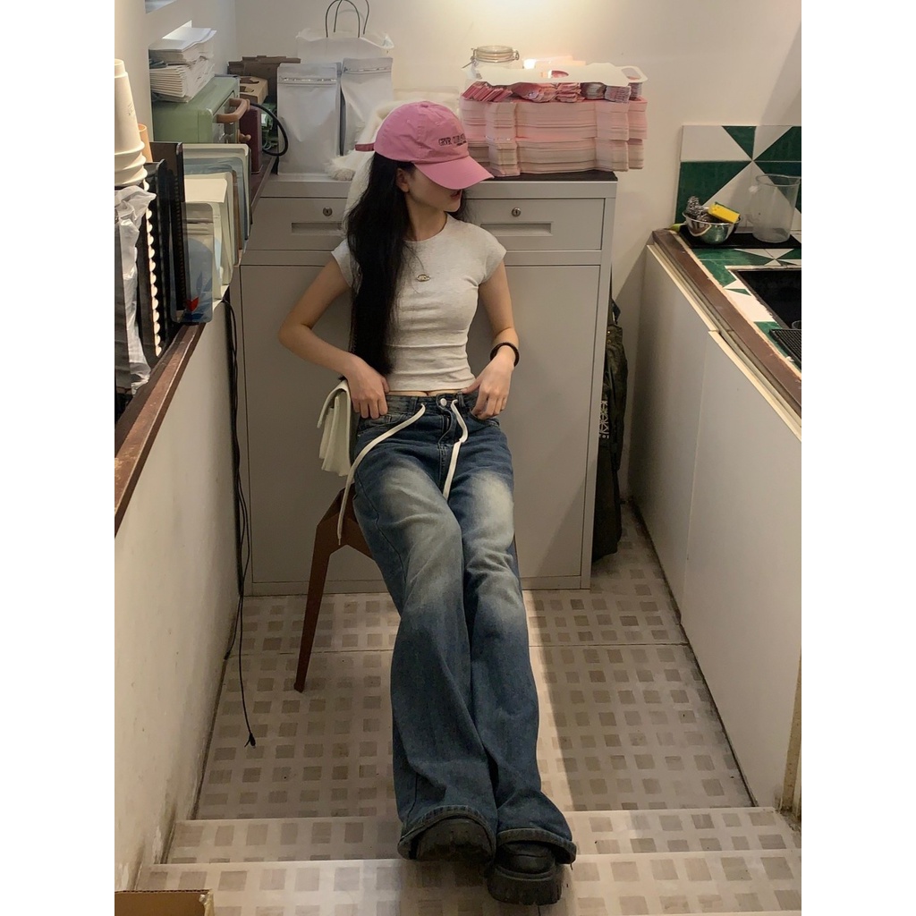 Áo Thun Ngắn Tay Trễ Vai Thời Trang Dành Cho Nữ